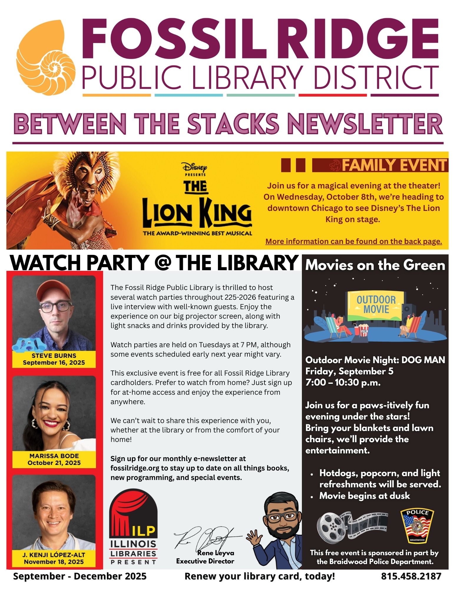 2025 Fall Newsletter