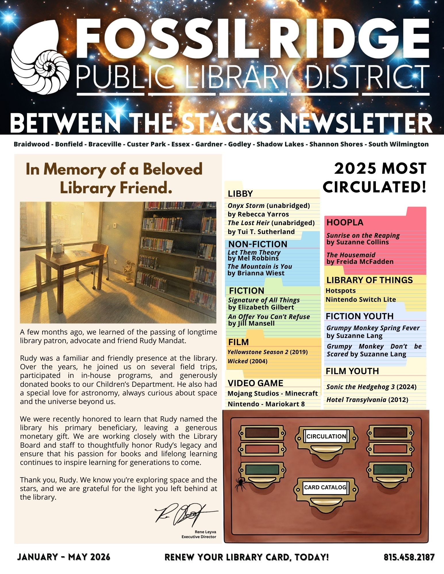 2026 Winter Newsletter