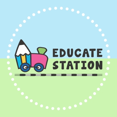 Educate Station "pencil train" logo