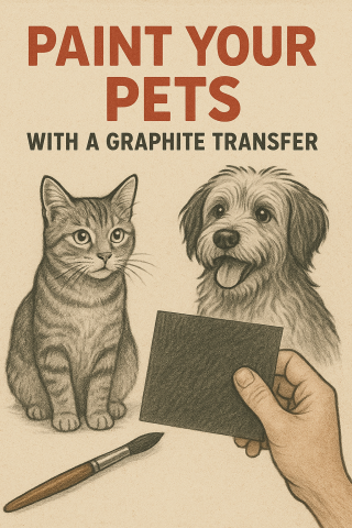 pencil picture of dog and cat