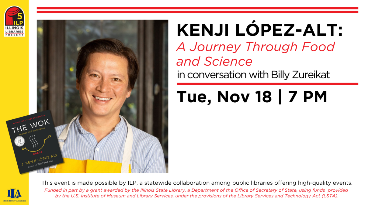 a promo for illinois libraries presents 