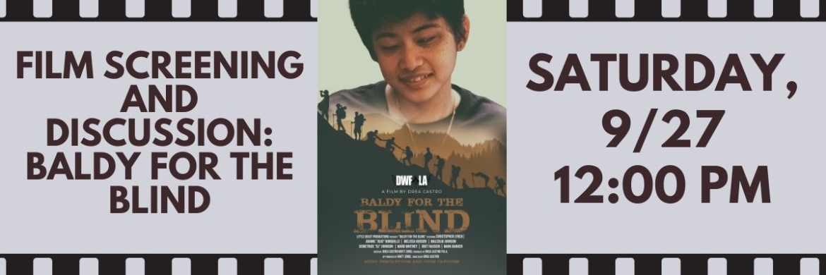 Film Screening and Discussion: Baldy for the Blind