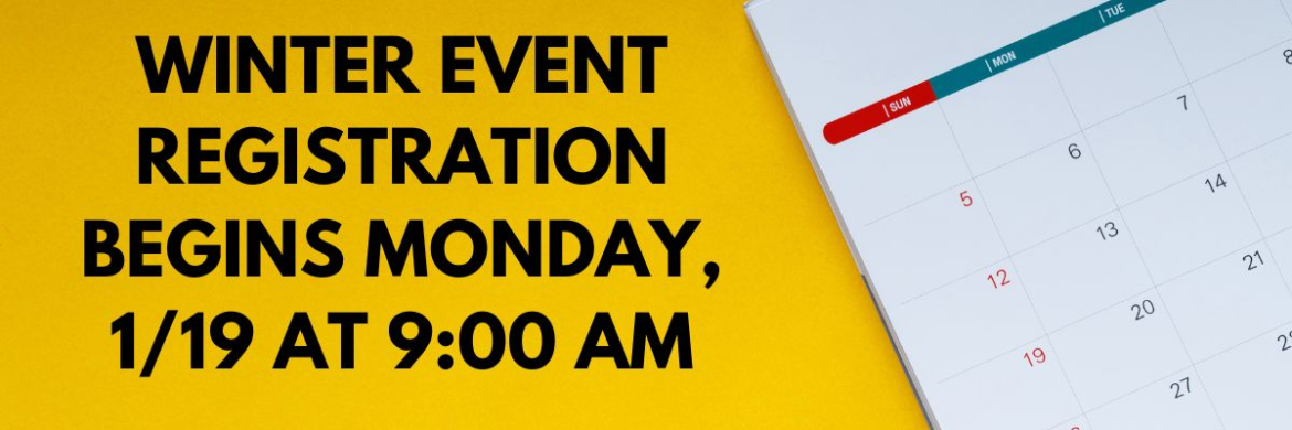 Winter Event Registration